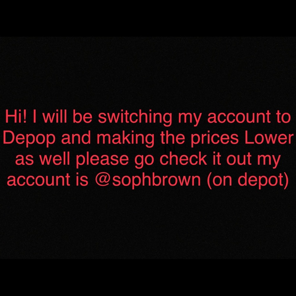 Go check my depop out @sophbrown